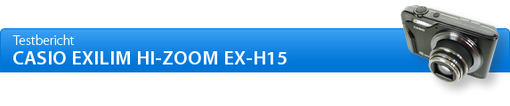 Casio Exilim Hi-Zoom EX-H15 Geschwindigkeit