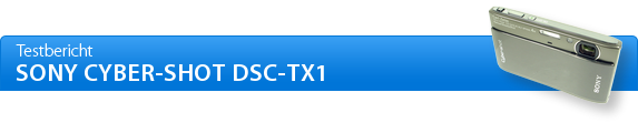 Sony Cyber-shot DSC-TX1 Datenblatt