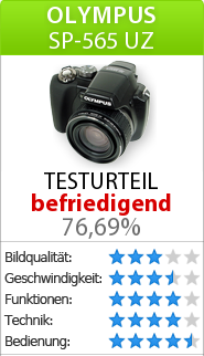 Testbericht zur Olympus SP-565 UZ