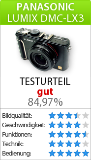 Testbericht zur Panasonic Lumix DMC-LX3