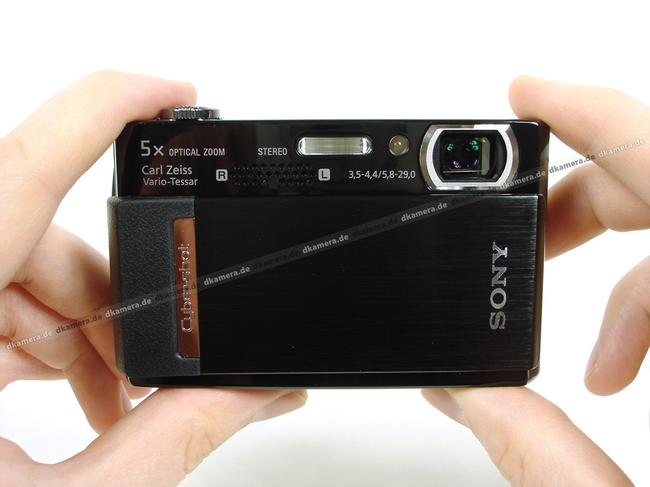 Appareil Photo Numérique Sony DSC-T500 Argenté – Pour Pièces, Non Testé (sans Chargeur)