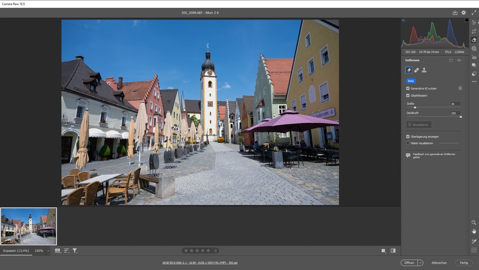 „Generatives Entfernen“ von Camera RAW im Praxistest | News | dkamera ...