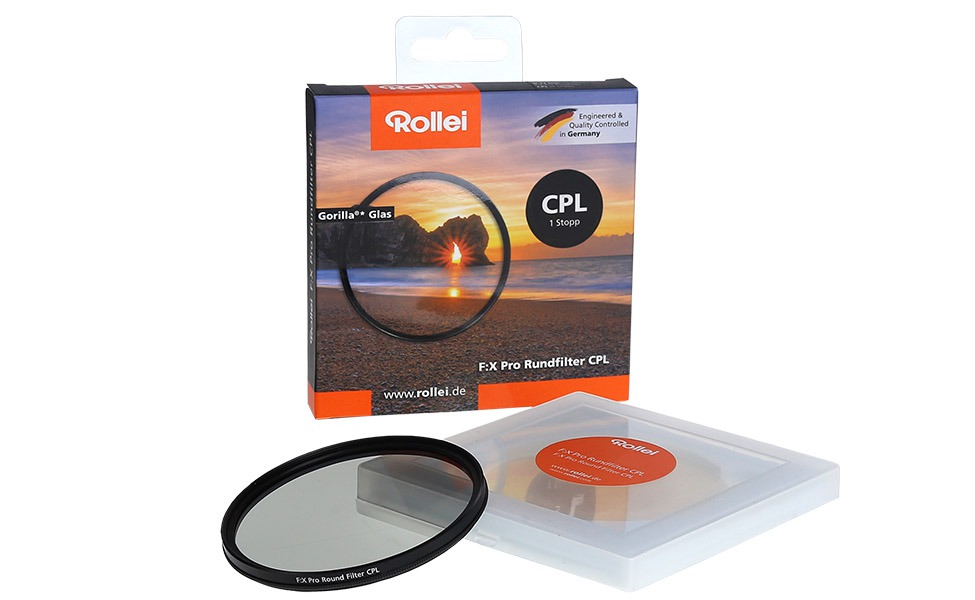 Rollei FX Pro Sky And Water Graufilter ND8 – 100 X 150 Mm, Für Landschaftsfotografie, Inkl. Etui