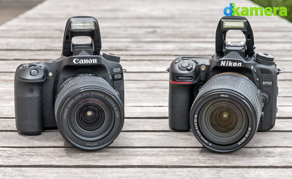 nikon d7500 compared to canon