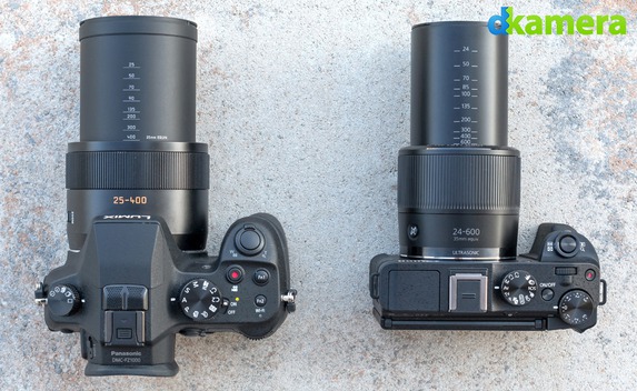 panasonic fz1000 und canon powershot g3