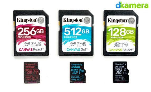 Original Speicher Karte Kingston Micro SD 8-256 GB Für Canon G7 X II 