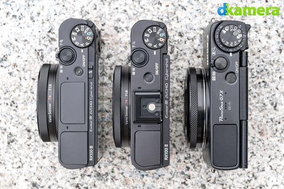 sony rx100 iii rx100 ii und canon g7 x