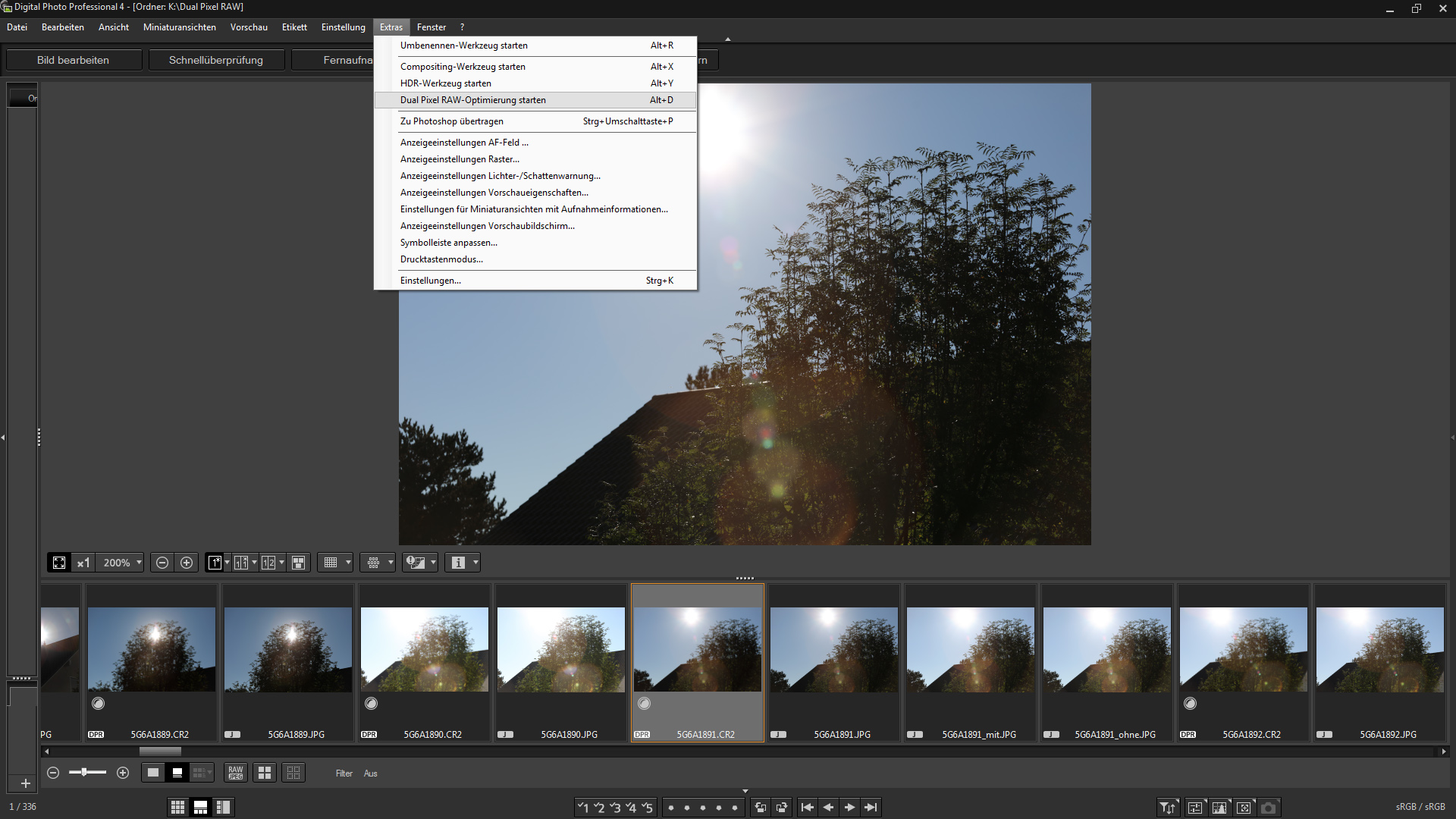 Die Dual Pixel RAWAufnahme im Praxistest News dkamera.de Das