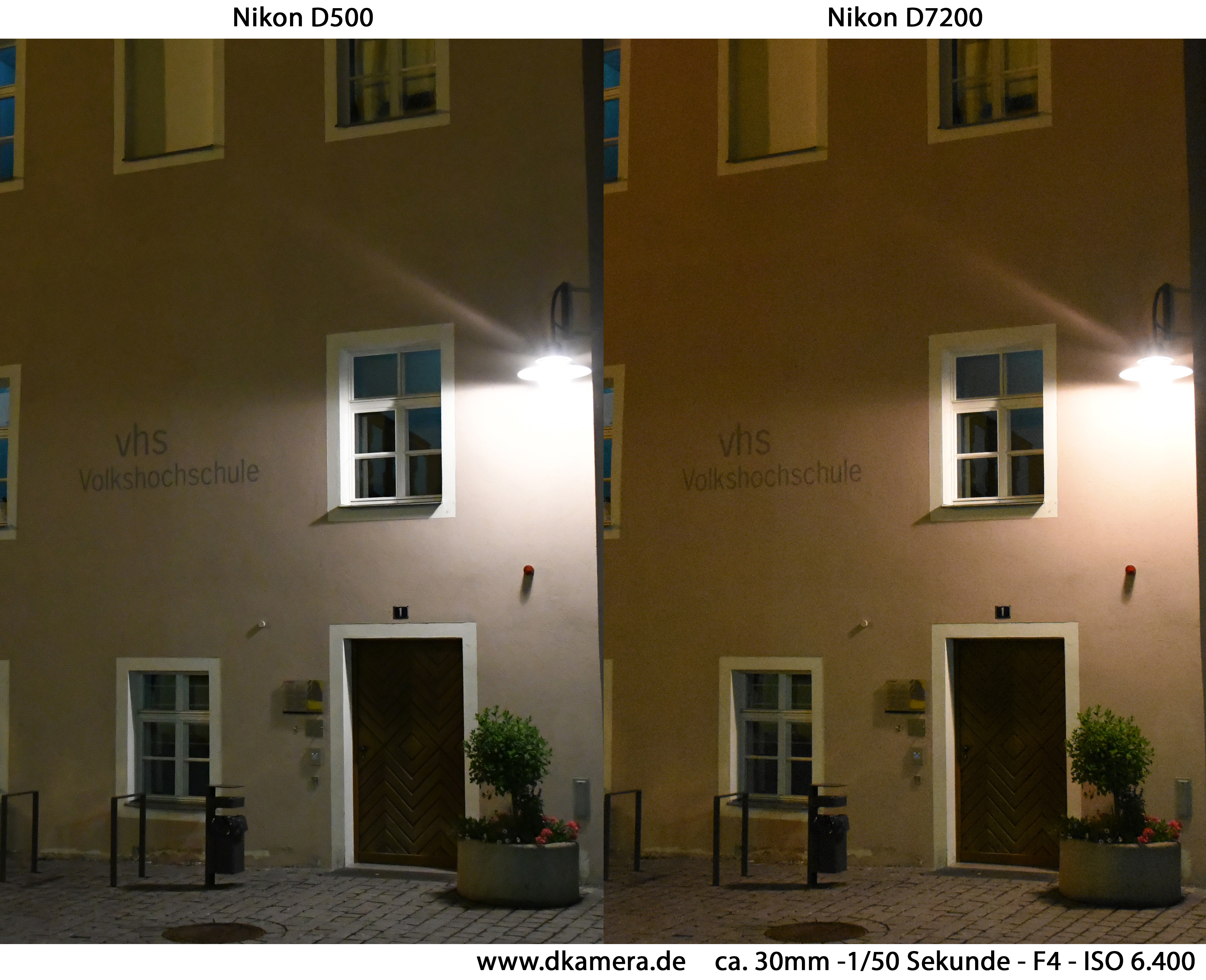 Nikon D500 und Nikon D7200 im Vergleich Teil 1 News Die Bildqualität