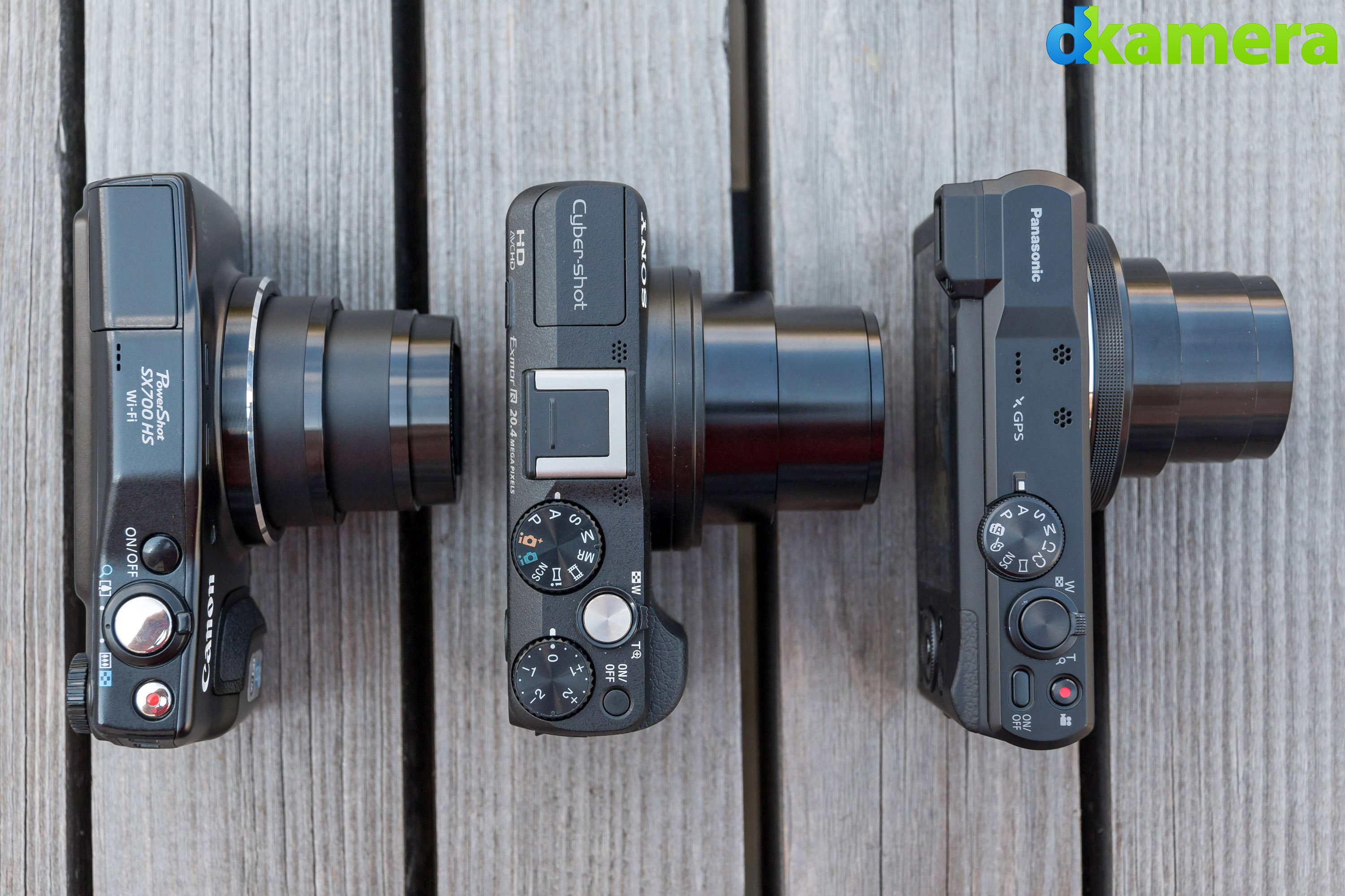 Sony HX60V, Panasonic TZ61 & Canon SX700 HS im Duell (Teil 1