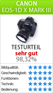 Testbericht zur Canon  EOS-1D X Mark III