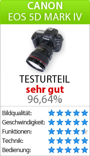 Testbericht zur Canon  EOS 5D Mark IV