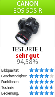 Testbericht zur Canon  EOS 5DS R