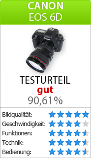 Testbericht zur Canon  EOS 6D