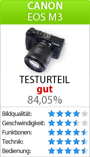 Testbericht zur Canon  EOS M3