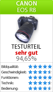 Testbericht zur Canon  EOS R8