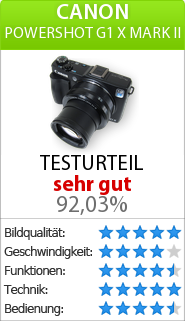 Testbericht zur Canon  PowerShot G1 X Mark II