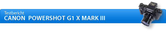 Canon PowerShot G1 X Mark III Geschwindigkeit