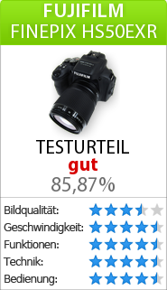 Testbericht zur FujiFilm  FinePix HS50EXR