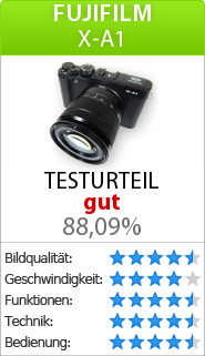 Testbericht zur FujiFilm  X-A1