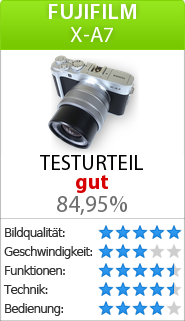 Testbericht zur FujiFilm  X-A7