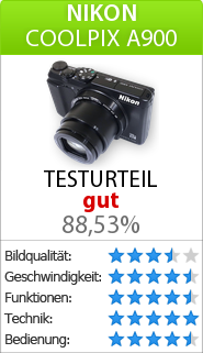 Testbericht zur Nikon Coolpix A900