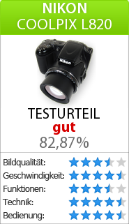 Testbericht zur Nikon Coolpix L820