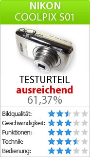 Testbericht zur Nikon Coolpix S01