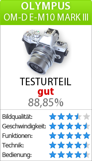 Testbericht zur Olympus OM-D E-M10 Mark III