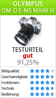 Testbericht zur Olympus OM-D E-M5 Mark III