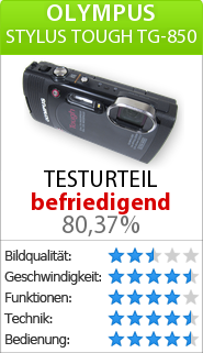 Testbericht zur Olympus Stylus TOUGH TG-850