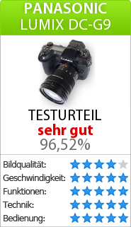 Testbericht zur Panasonic Lumix DC-G9