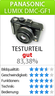 Testbericht zur Panasonic Lumix DMC-GF1