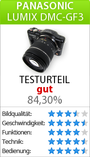 Testbericht zur Panasonic Lumix DMC-GF3