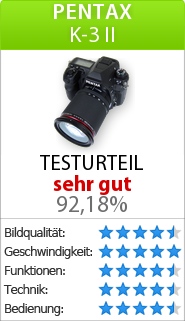 Testbericht zur Pentax K-3 II