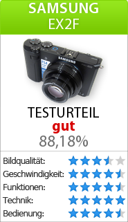 Testbericht zur Samsung EX2F