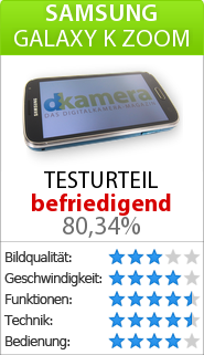 Testbericht zur Samsung Galaxy K Zoom