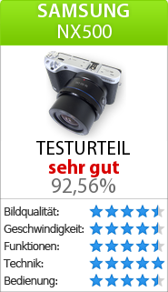 Testbericht zur Samsung NX500