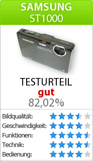 Testbericht zur Samsung ST1000