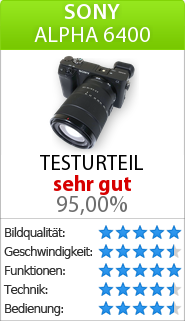 Testbericht zur Sony Alpha 6400