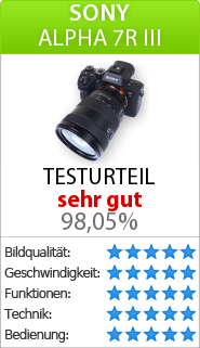 Testbericht zur Sony Alpha 7R III