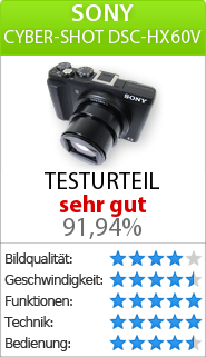 Testbericht zur Sony Cyber-shot DSC-HX60V