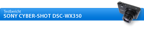 Sony  Cyber-shot DSC-WX350 Geschwindigkeit