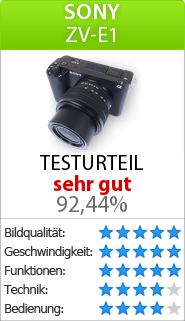 Testbericht zur Sony ZV-E1